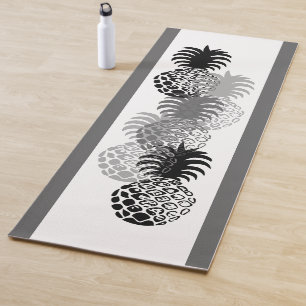 Esterilla De Yoga Momona Pineapple Striped Hawaii Reversible