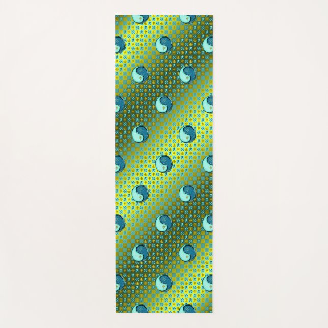 Esterilla De Yoga Mono acuario y agua (Anverso)