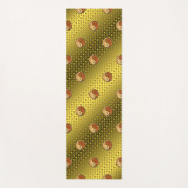 Esterilla De Yoga Mono Leo y Wood