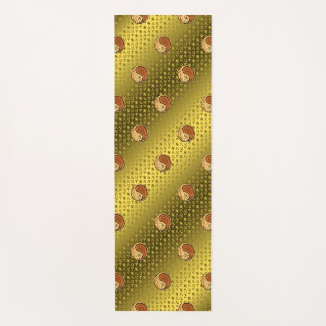 Esterilla De Yoga Mono Leo y Wood (Anverso)