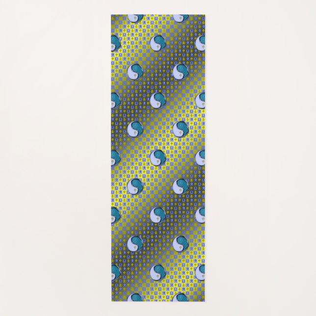 Esterilla De Yoga Mono Libra y Agua (Anverso)