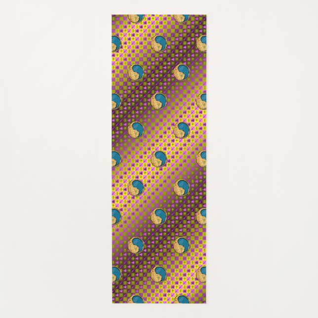 Esterilla De Yoga Mono Sagittarius y Agua (Anverso)