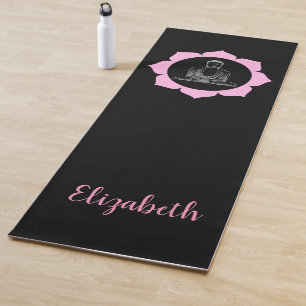 Esterilla De Yoga Monograma de mediación de Buddha Lotus