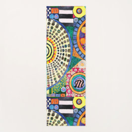 Esterilla De Yoga Monograma del modelo de dibujo abstracto moderno