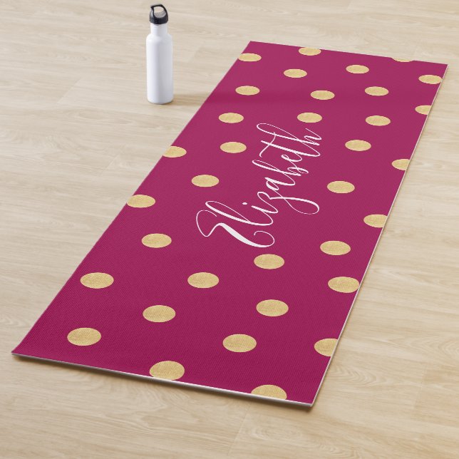 Esterilla De Yoga Monograma exclusivo de oro rosa (In situ)