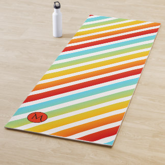 Esterilla De Yoga Monograma Iris Banda personalizada de yoga