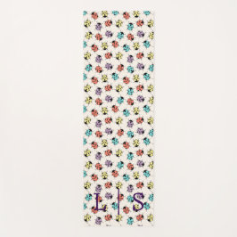 Esterilla De Yoga Monograma personalizado de yoga mate - Ladybugs co