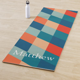 Esterilla De Yoga Monograma retro