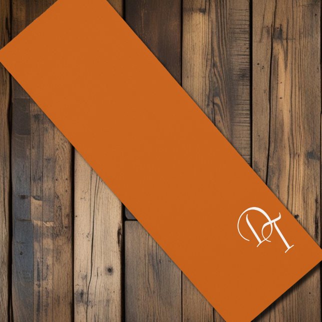 Esterilla De Yoga Monogramado - naranja quemado (Subido por el creador)
