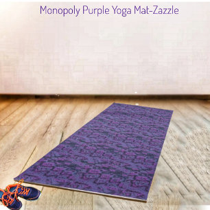 Esterilla De Yoga Monopoly Purple