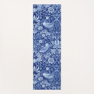 Esterilla De Yoga Monotona azul de fresa, William Morris