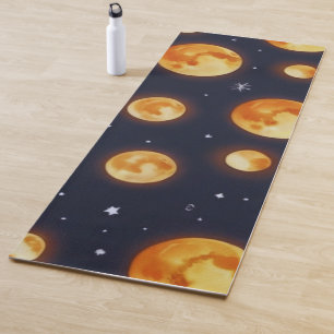 Esterilla De Yoga Moon on Fire