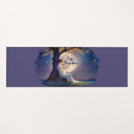 Esterilla De Yoga Moonlit Dreamer - Serene Night Sky