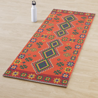 Esterilla De Yoga Moroccan Harmony in Orange