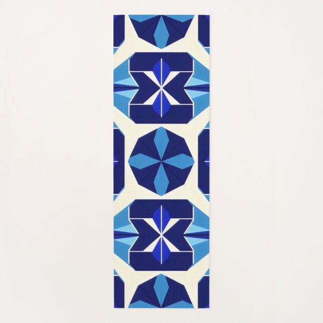 Esterilla De Yoga Mosaico. (Anverso)