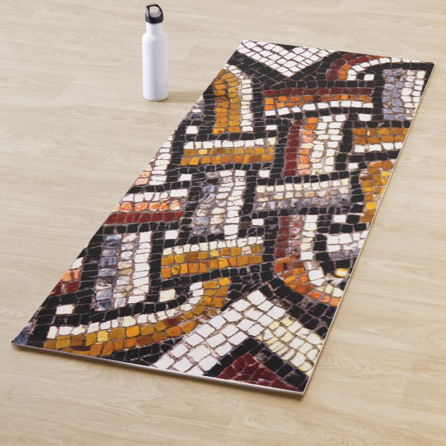 Esterilla De Yoga Mosaico romano de otoño (In situ)