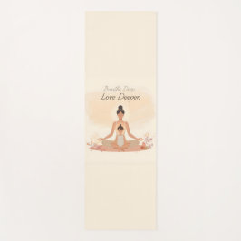 Esterilla De Yoga Mother & Child Meditation Serenity Art