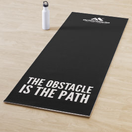 Esterilla De Yoga MOTIVATIONALISM© The Obstacle Is The Path_ Yogamat
