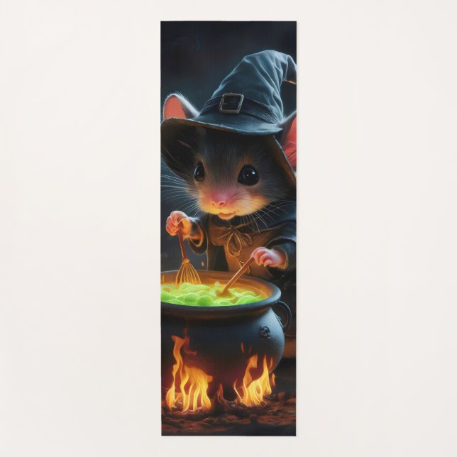 Esterilla De Yoga Mouse wizard. (Anverso)