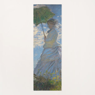 Esterilla De Yoga Mujer con parasol Paisaje francés