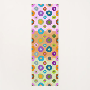 Esterilla De Yoga Multi Colorful yoga Matt funky boho doble cara