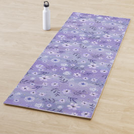 Esterilla De Yoga Multisombras de yoga morado floral