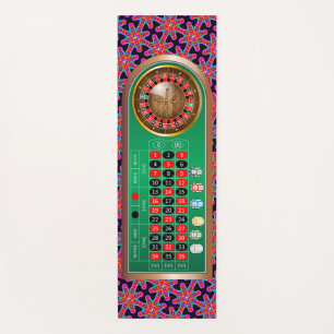Esterilla De Yoga Muy divertido mesa de ruleta americana yoga mate