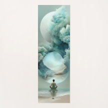 Mystical Blue  – Alfombra de yoga calmante e inspi