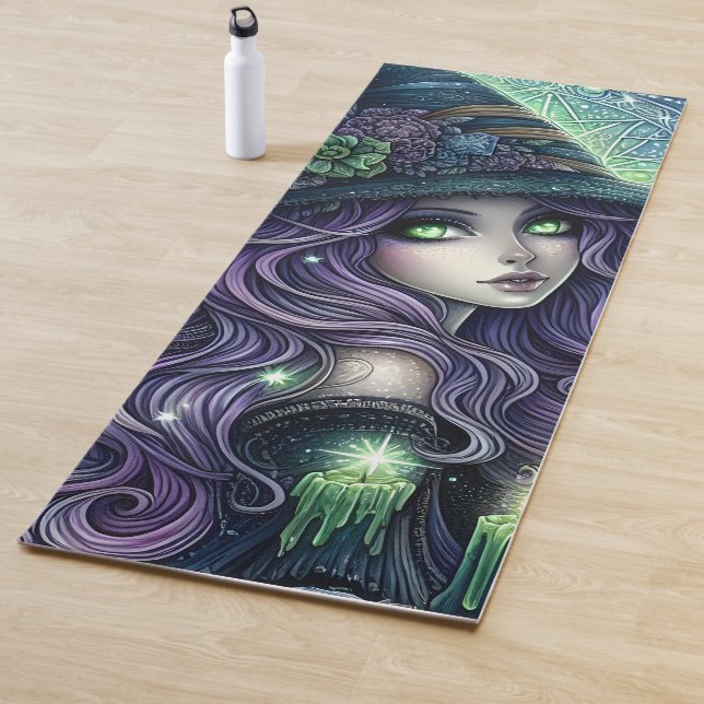 Esterilla De Yoga Mystical Celestial Witch (In situ)