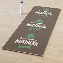 Esterilla De Yoga Nacido con un alma del norte