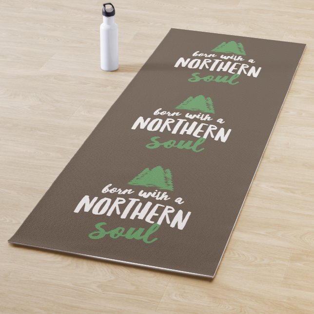 Esterilla De Yoga Nacido con un alma del norte (In situ)