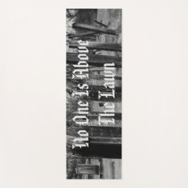 Esterilla De Yoga Nadie Está Sobre El Césped