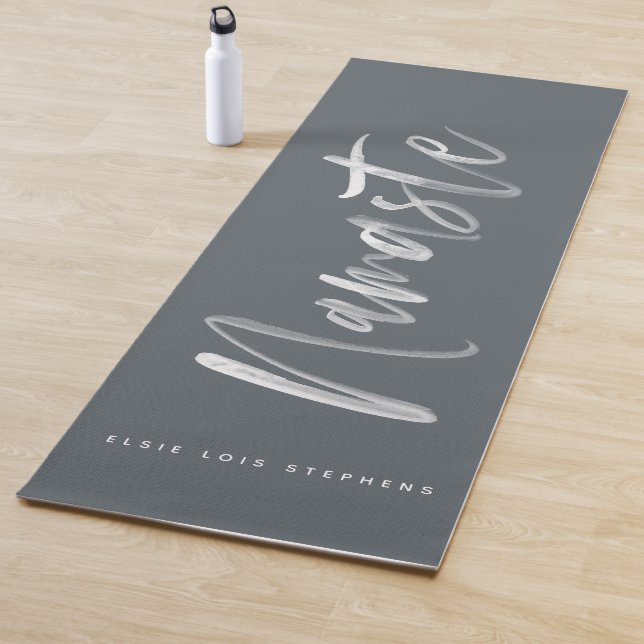 Esterilla De Yoga Namaste personalizó la estera de la yoga (In situ)
