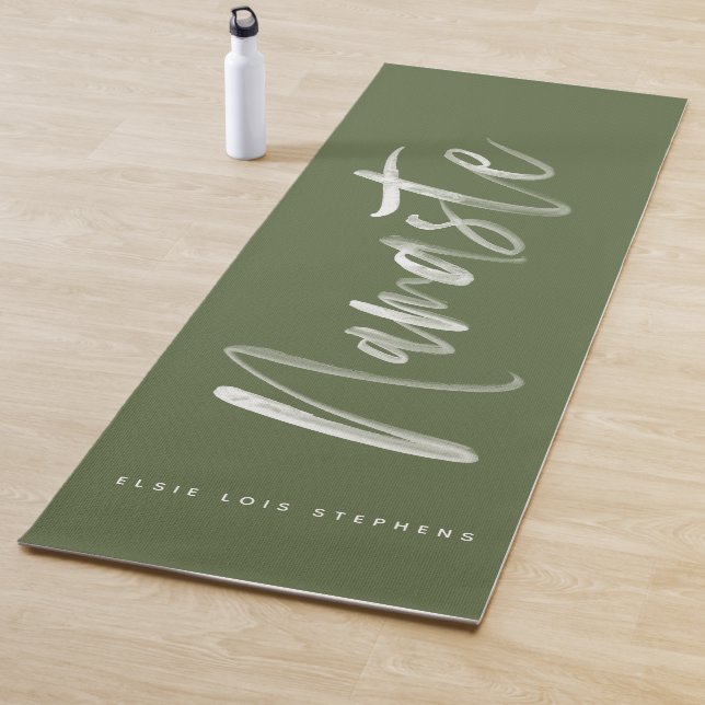 Esterilla De Yoga Namaste personalizó la estera de la yoga (In situ)