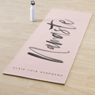 Esterilla De Yoga Namaste personalizó la estera de la yoga