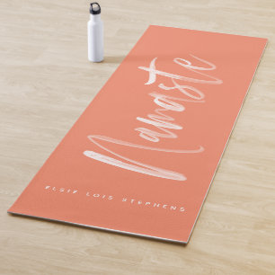 Esterilla De Yoga Namaste personalizó la estera de la yoga