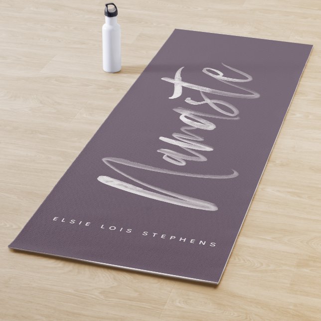 Esterilla De Yoga Namaste personalizó la estera de la yoga (In situ)