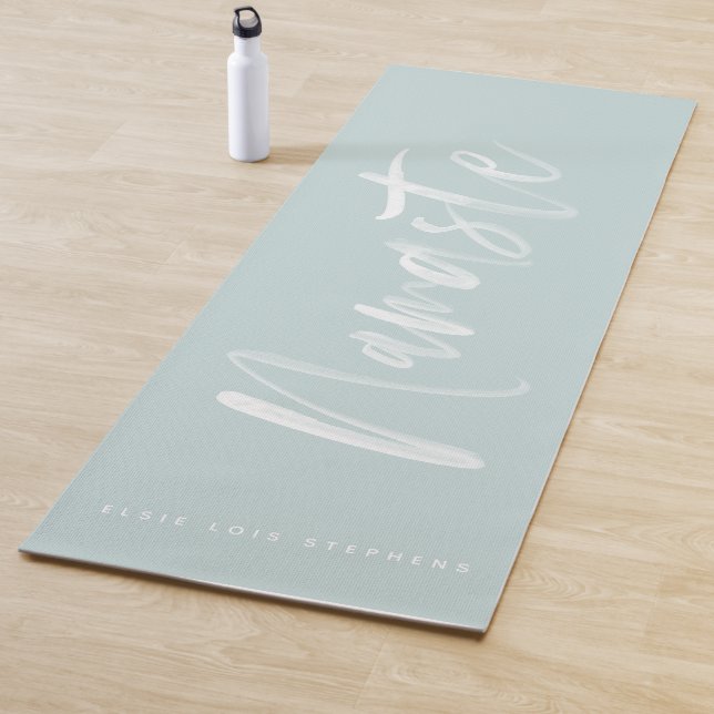 Esterilla De Yoga Namaste personalizó la estera de la yoga (In situ)