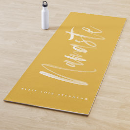 Esterilla De Yoga Namaste personalizó la estera de la yoga