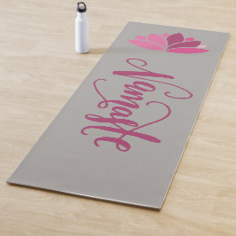 Esterilla De Yoga Namaste Pink Lotus