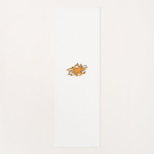 Esterilla De Yoga Naranja amarillento, decorativo amarillo anaranjad