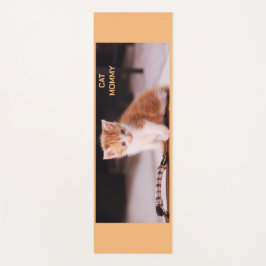 Esterilla De Yoga Naranja Kitten, Naranja ligero y amable