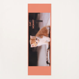 Esterilla De Yoga Naranja Kitten, un Naranja muy simpático