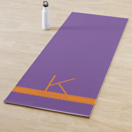 Esterilla De Yoga Naranja morado elige tus colores escolares persona