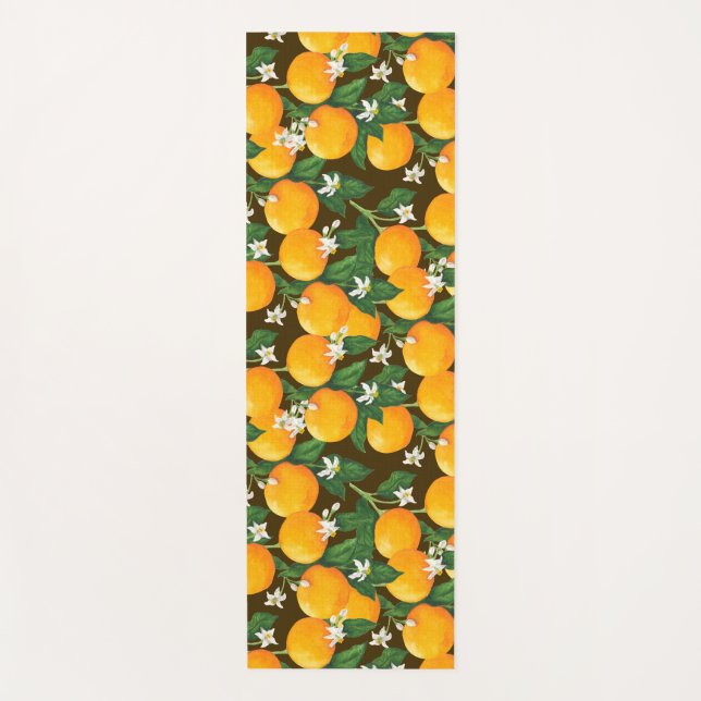 Esterilla De Yoga Naranjas (Anverso)