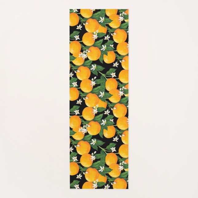 Esterilla De Yoga Naranjas (Anverso)