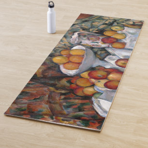 Esterilla De Yoga Naranjas de la vida: Paul Cezanne Pining Art