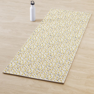 Esterilla De Yoga Naturaleza Daisies Fitness Elegante Plantilla Mode