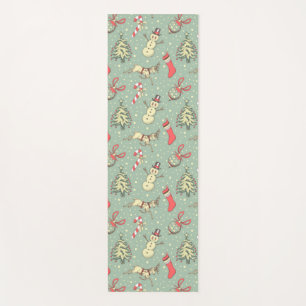 Esterilla De Yoga Navidades de estilo vintage