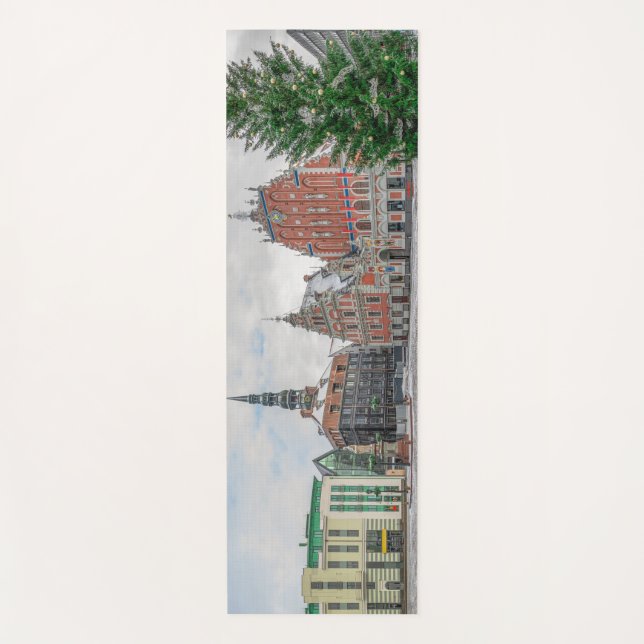 Esterilla De Yoga Navidades de Riga Latvia (Anverso)